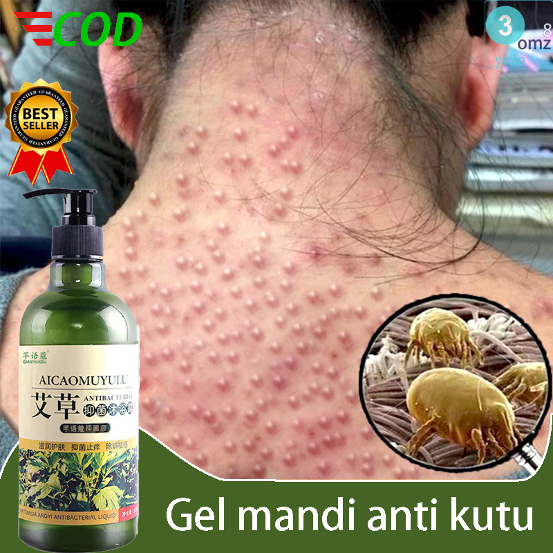 Sabun jerawat punggung ance Body wash Apsintus antibakteri sabun mandi 500ml Acne Shower Gel Aroma Alami Mengatasi Kulit Jerawat Kering