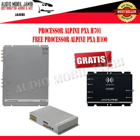 PROMO BELI PROCESSOR ALPINE PXA-H701 GRATIS PROCESSOR ALPINE PXA H100