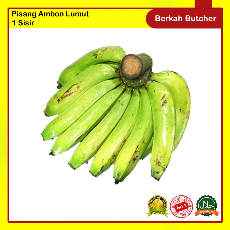 Pisang Ambon Lumut 1 Sisir Berkah Butcher