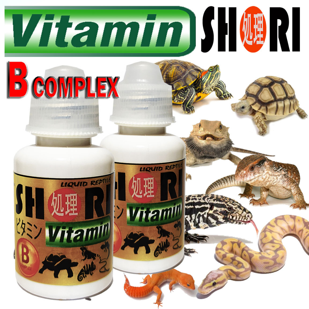 SHORI VITAMIN CAIR OBAT SUPLEMEN MULTIVITAMIN KURA TORTO BIAWAK REPTIL IGUANA SALVA VARANUS KADAL UL