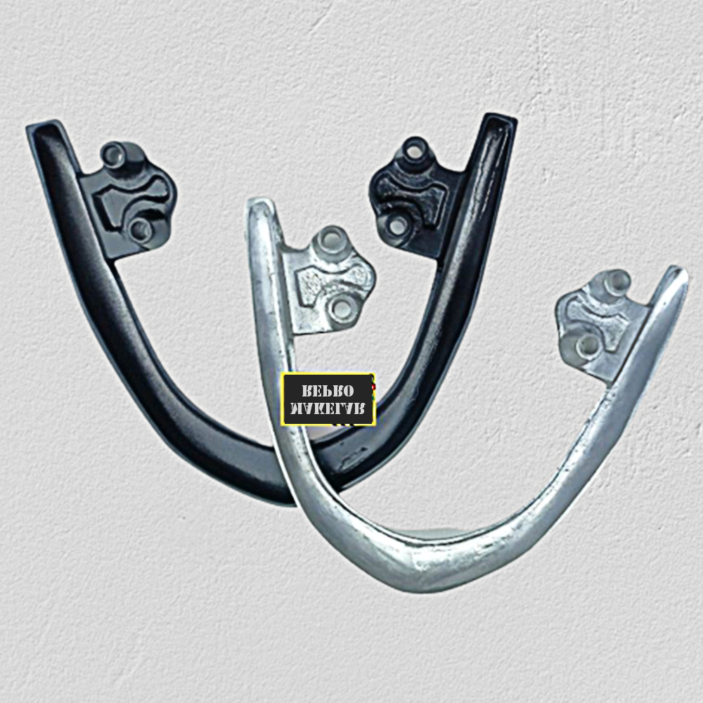 Begel Planger Belakang Honda Beat F1 Warna Silver Behel Pegangan Jok Blakang FI 2012 2015 Warna Putih