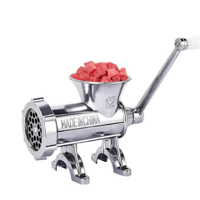 Vipoo Gilingan Daging Manual Meat Mincer | Meat Grinder Manual No.12 Body Stainless Pengiling Daging Manual