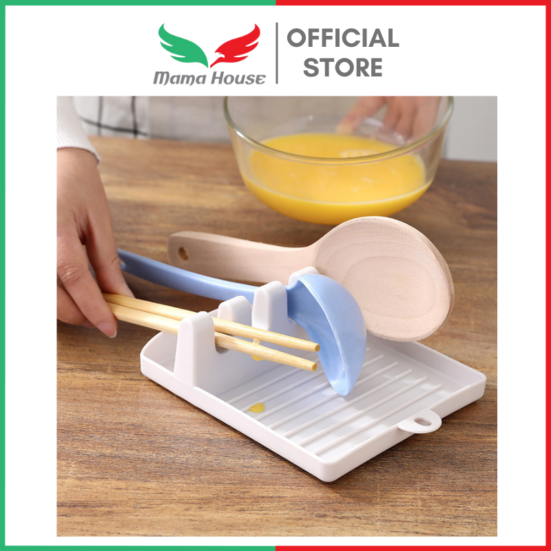[MH] Rak Spatula Tempat Spatula &amp; Tatakan Spatula Dapur 5 Slot