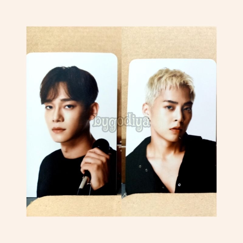 [READY] Season Greeting 23 EXO Photocard set POB Withmuu XIUMIN CHEN SUHO