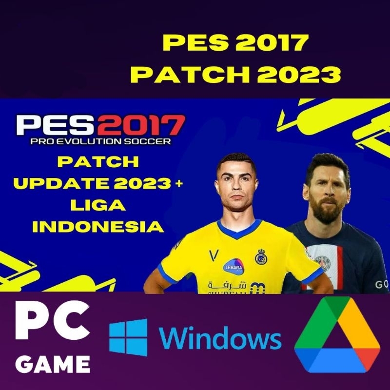 PES 2017 PATCH 2023 + LIGA BRI - PC LAPTOP GAMES