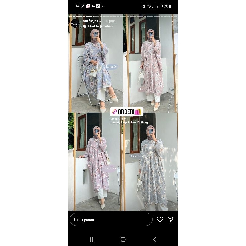 Anjani kaftan outfixnew