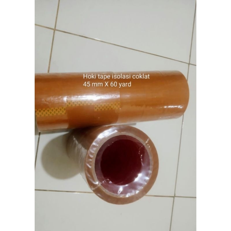 

HokiTape / Isolasi Coklat / Lakban 45mm x 60 yard