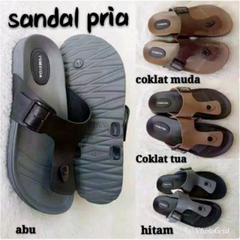 Sandal Pria Sandal Jepit Karet Yumeida