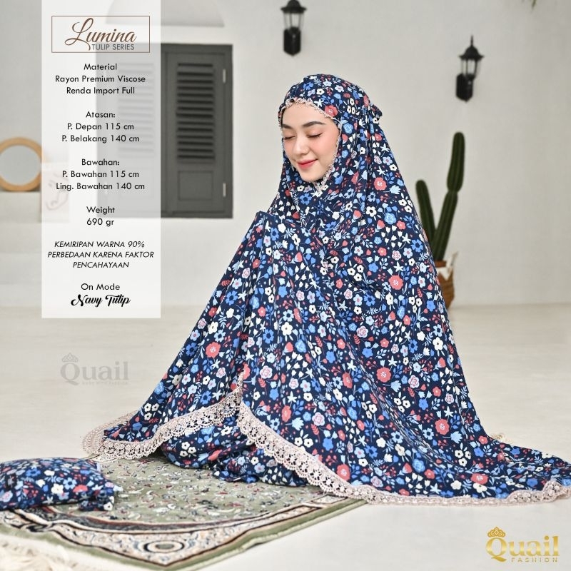 Lumina Mukena Quail Hijab