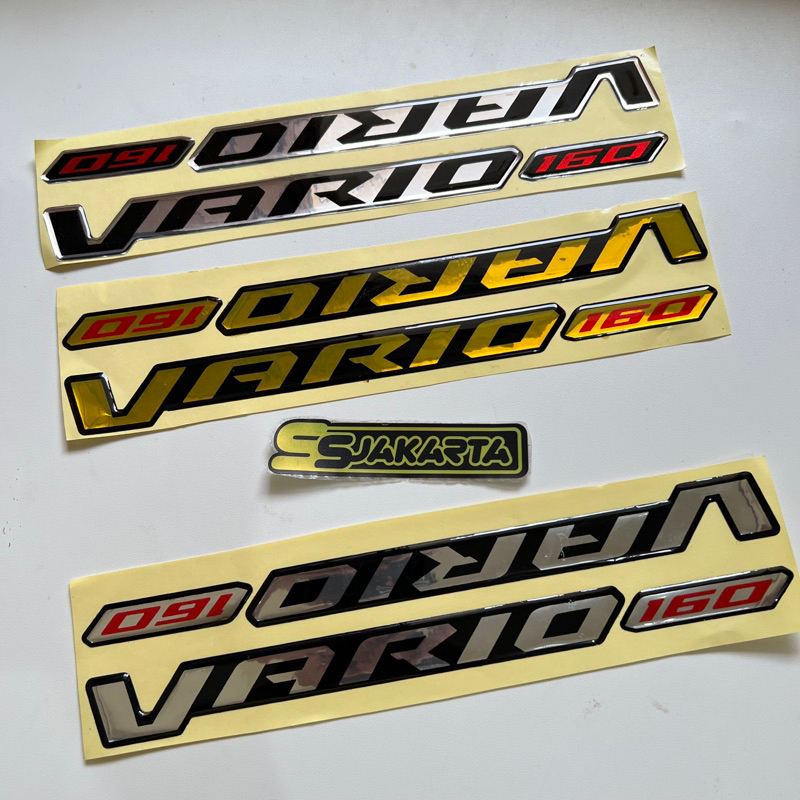 STICKER EMBLEM VARIO 160 TIMBUL