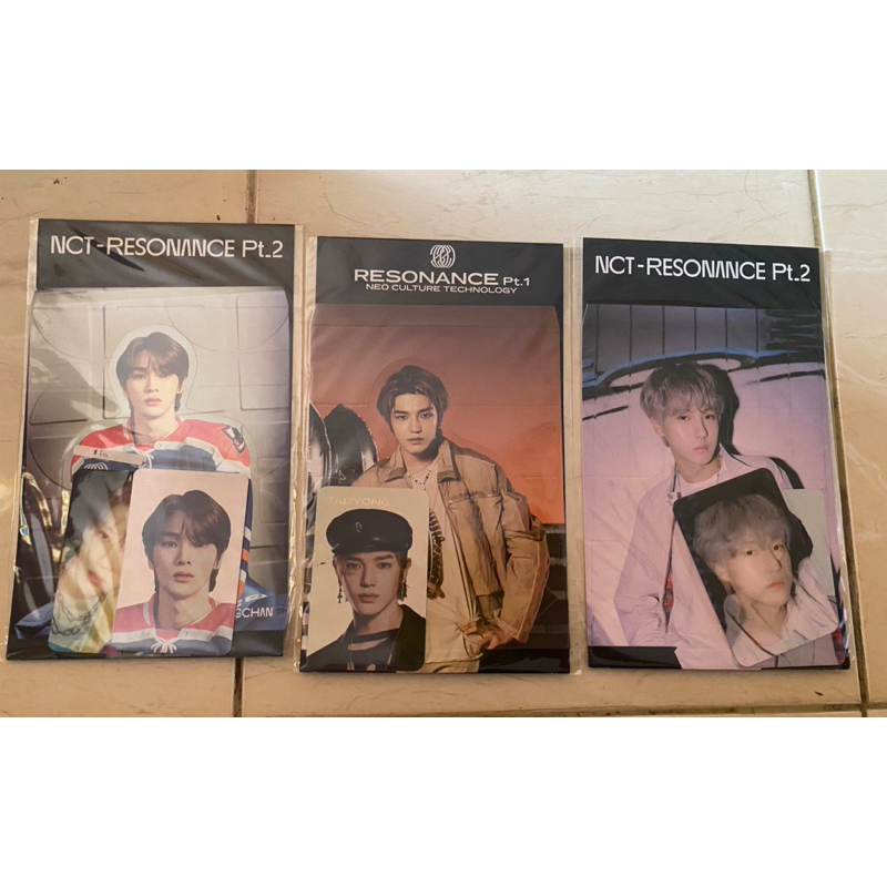 [READY STOCK] Hologram Standee Lenticular Renjun Sungchan Taeyong