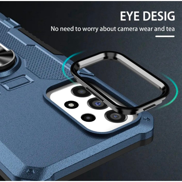 Case Armor New XIAOMI REDMI 12C Iring Cincin Magnetic Kesing Hp Protect kamera Premium Hard Case Standing Robot Pelindung Kamera