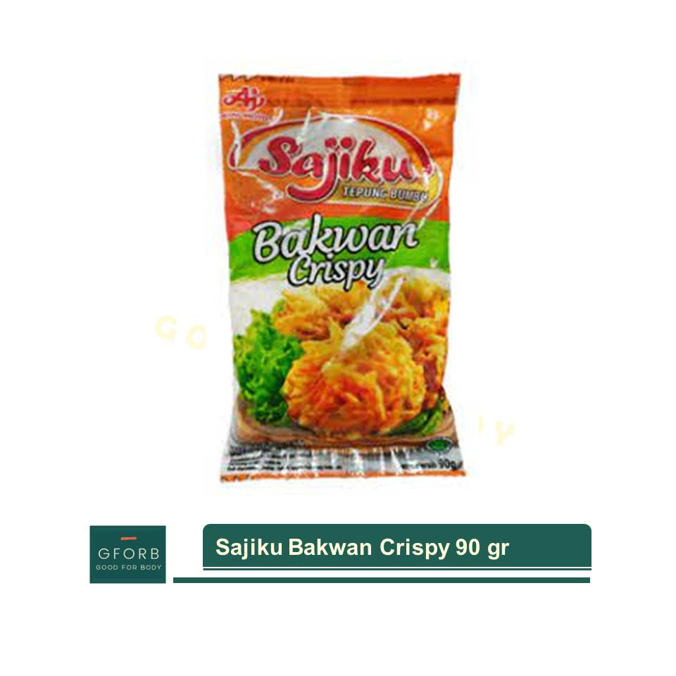 

Sajiku Bakwan Crispy 90 gr Tepung Bumbu Masak