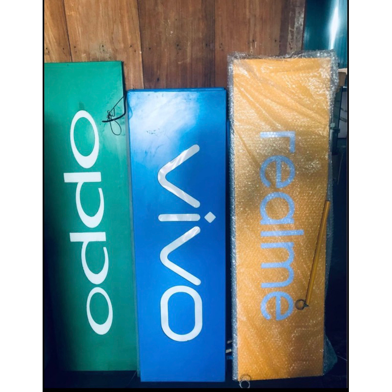 neon box /lampu gantung