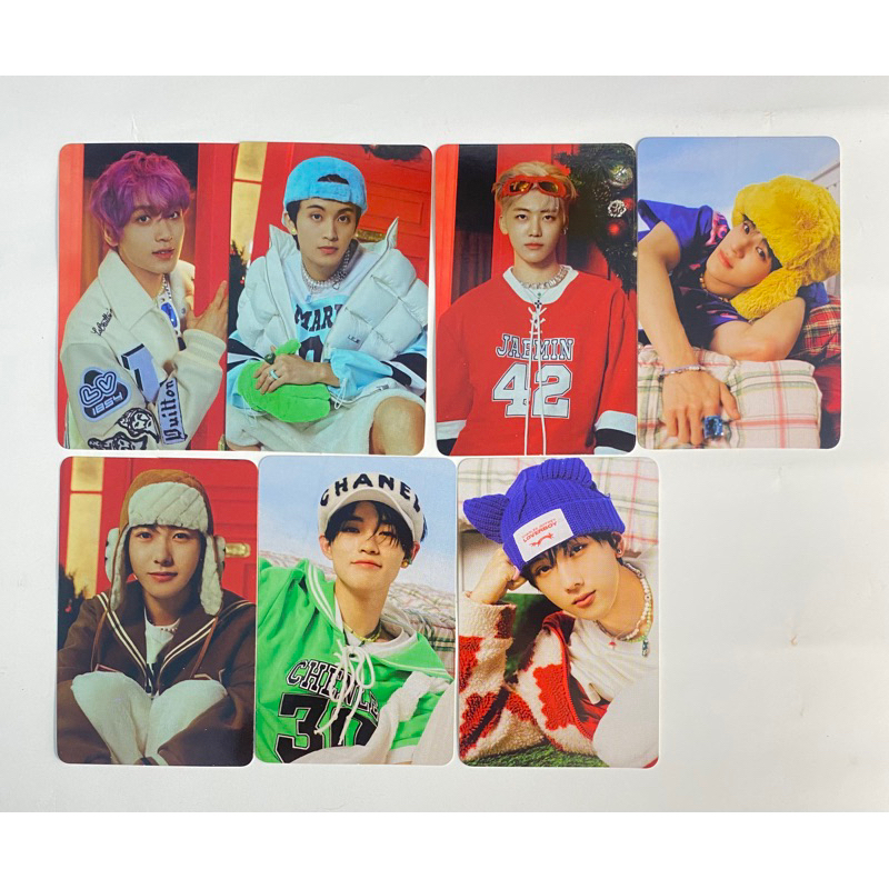 photocard nct dream mark renjun jeno haechan jaemin chenle jisung nct cloth bag the dream show 2 ban