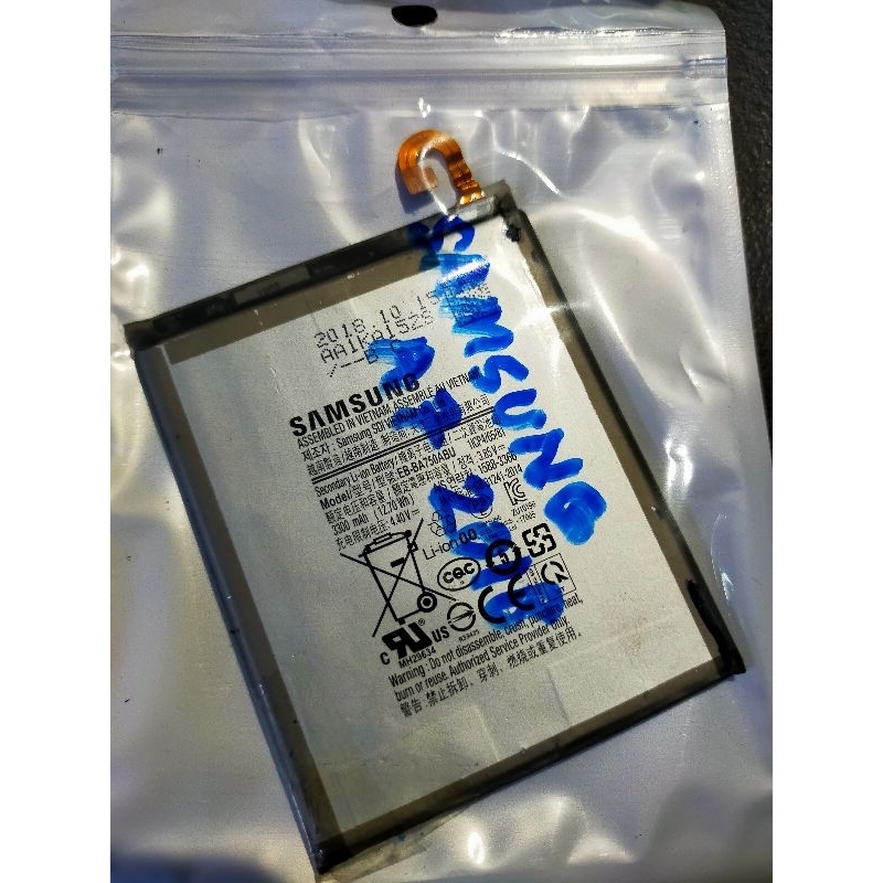 BATERAI SAMSUNG A7 2018 ORI COPOTAN