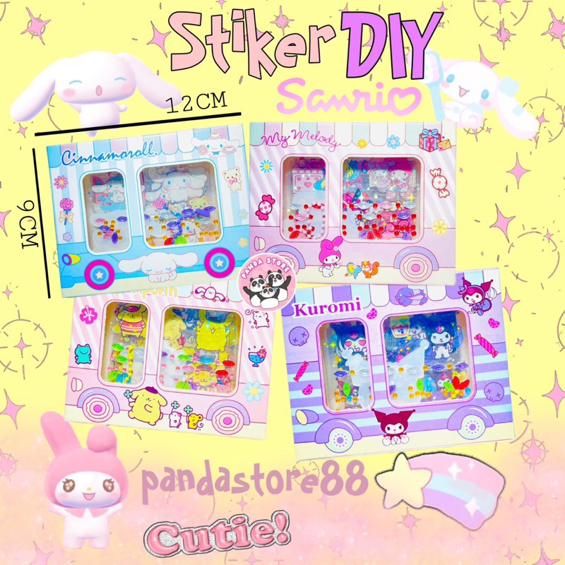 

Stiker DIY set Sanrio Gantungan Kunci