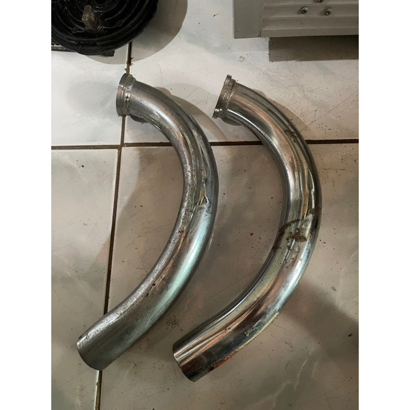 leher knalpot yamaha rx100 rs125 rx125 engkel gajah