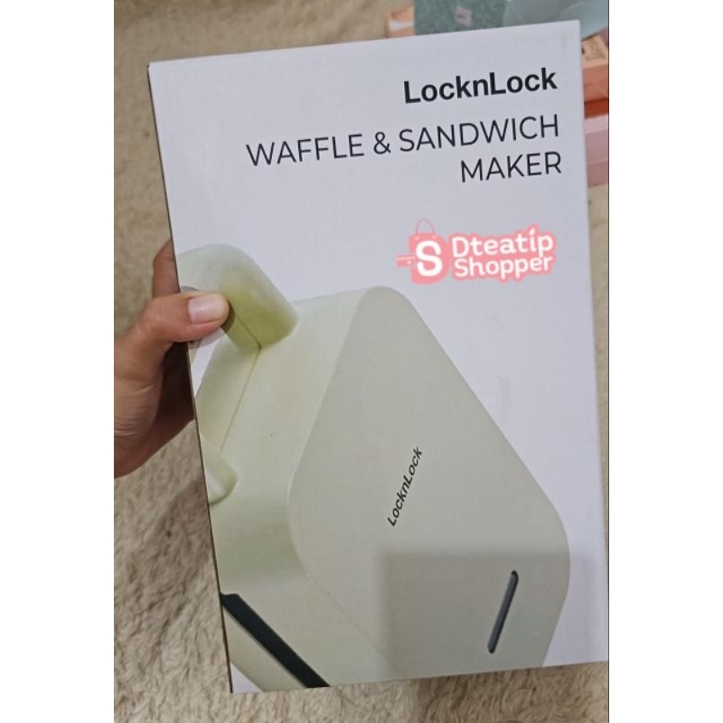 Waffle & Sandwich Maker - Lock n Lock