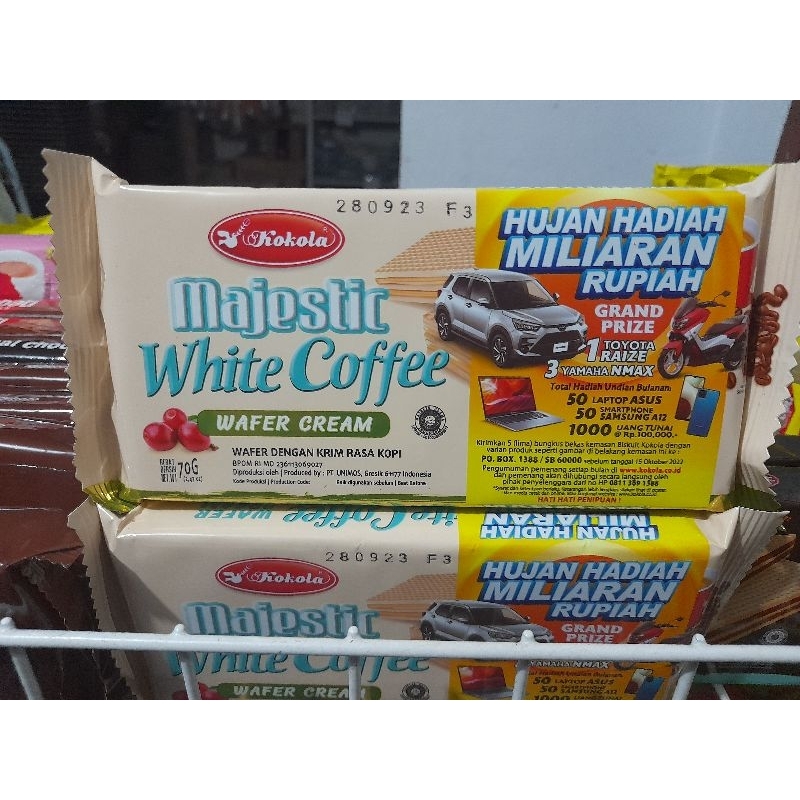 

Majestic white coffe isi 30 biji