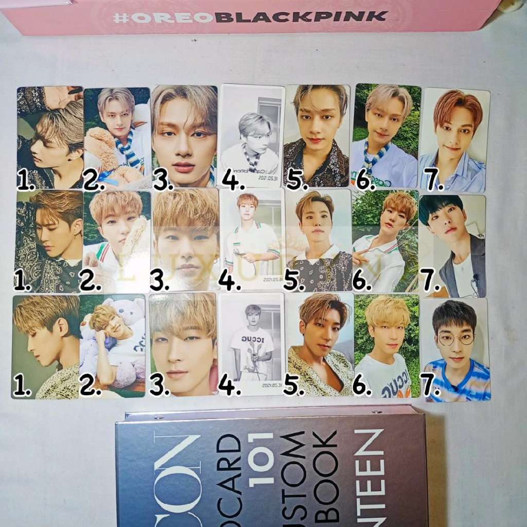 (Last stock) Seventeen Photocard Official Dicon 101 Hoshi Woozi vernon Jun Seungkwan DK Dino