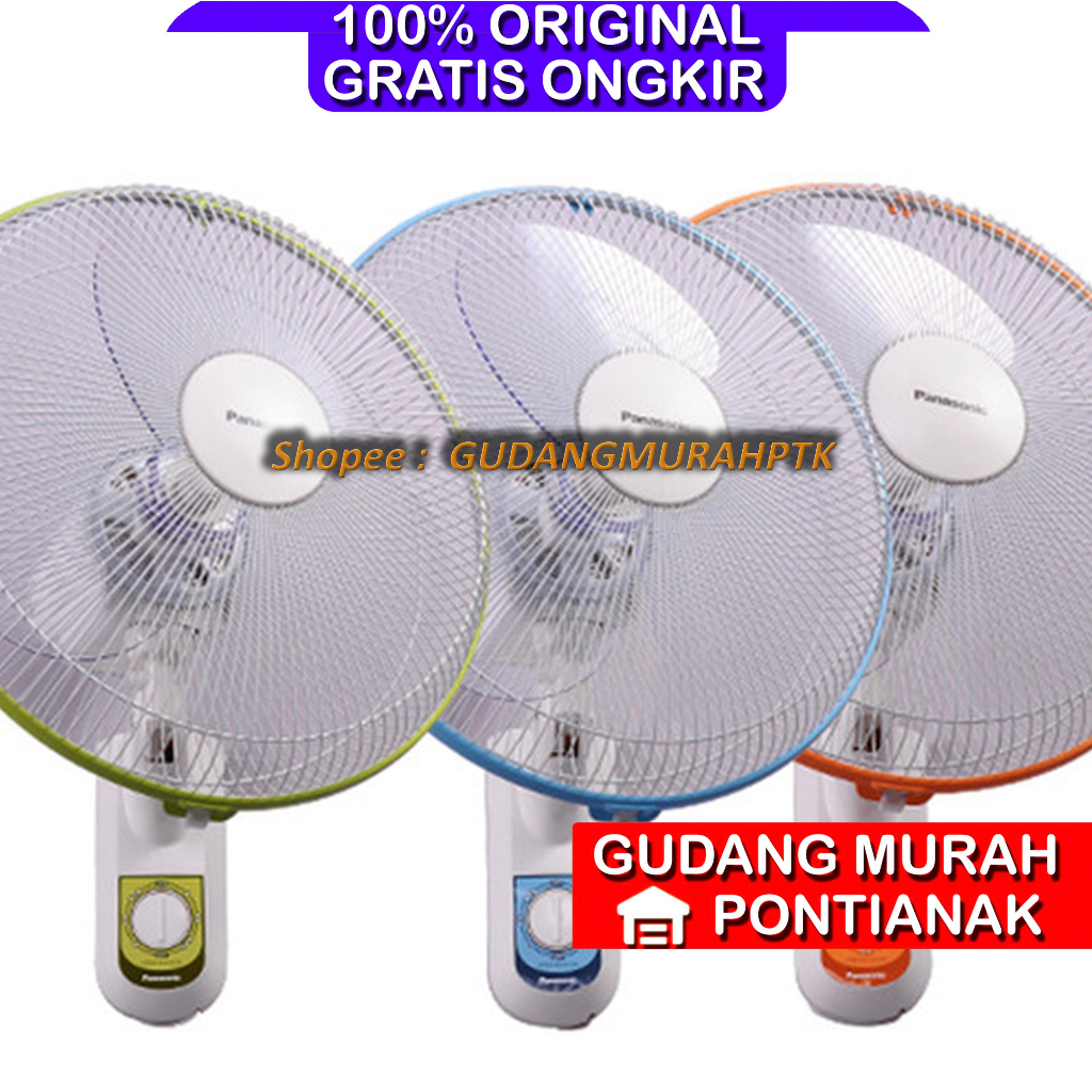 Panasonic EU409 Wall Fan 16 inch Kipas Angin Dinding EU-409 Wallfan Kuat Tahan Lama Kualitas Atas