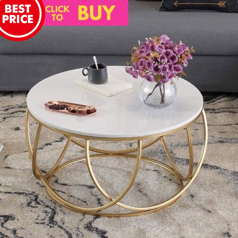 MEJA TAMU MARMER ASLI MEWAH ELAGANT | MEJA TAMU GAYA SKANDINAVIA MARMER PREMIUM MEWAH | MEJA TAMU KA