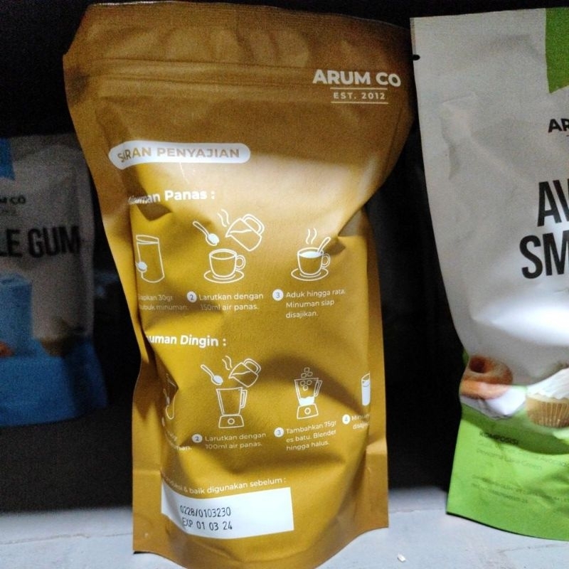 Arum Co Coffee Caramel 500gr / Kopi Karamel / Minuman Bubuk Wangi Dan Enak / Instant Drink Murah