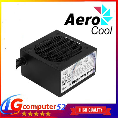 Aerocool United Power 500W - 500 Watt 80 PLUS White Gaming PSU