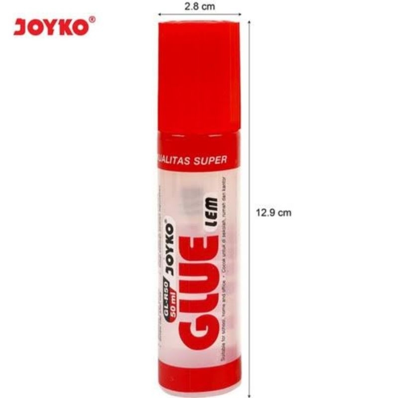 

[ PCS ] LIQUID GLUE / LEM CAIR JOYKO GL-R50 50 ML / LEM KERTAS