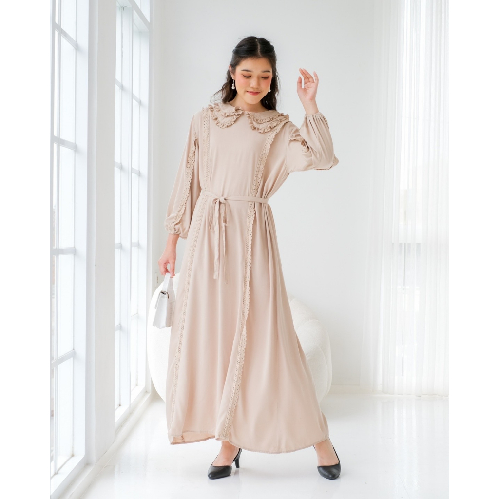 Myrubylicious SAMARA MAXI DRESS | MAXI DRESS | DRESS | DRESS LENGAN PANJANG | BAJU MUSLIMAH