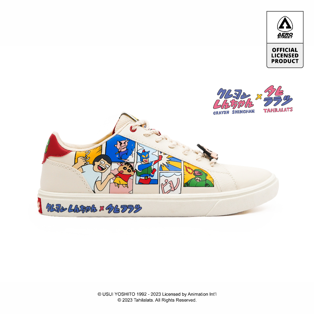 [LIMITED EDITION] Aerostreet x Sinchan Tahilalats Season 2 Original Sepatu Collabs