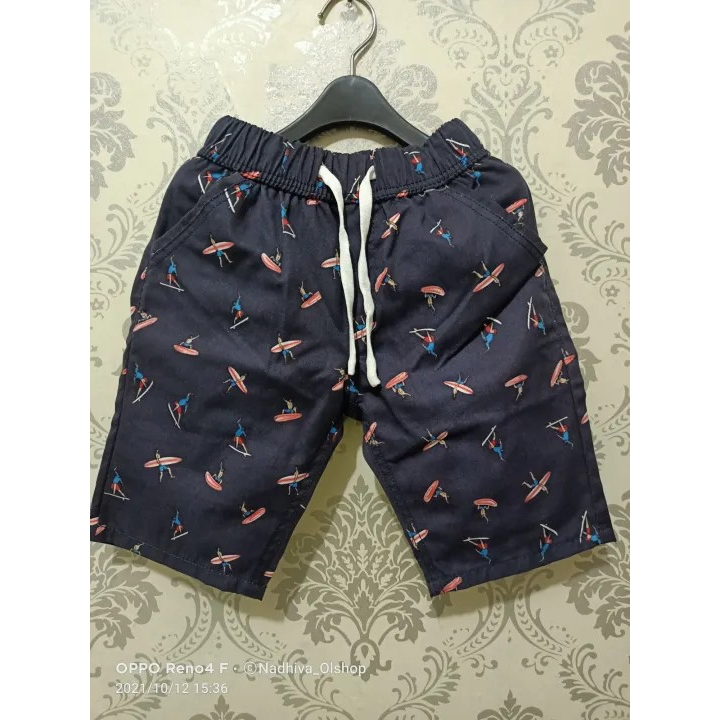 CELANA PENDEK ANAK MOTIF USIA 1-13 TAHUN