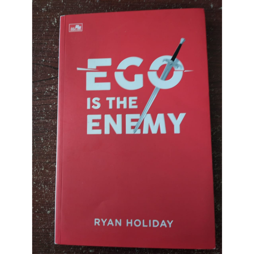PRELOVED BUKU MOTIVASI EGO IS THE ENEMY - RYAN HOLIDAY ORIGINAL