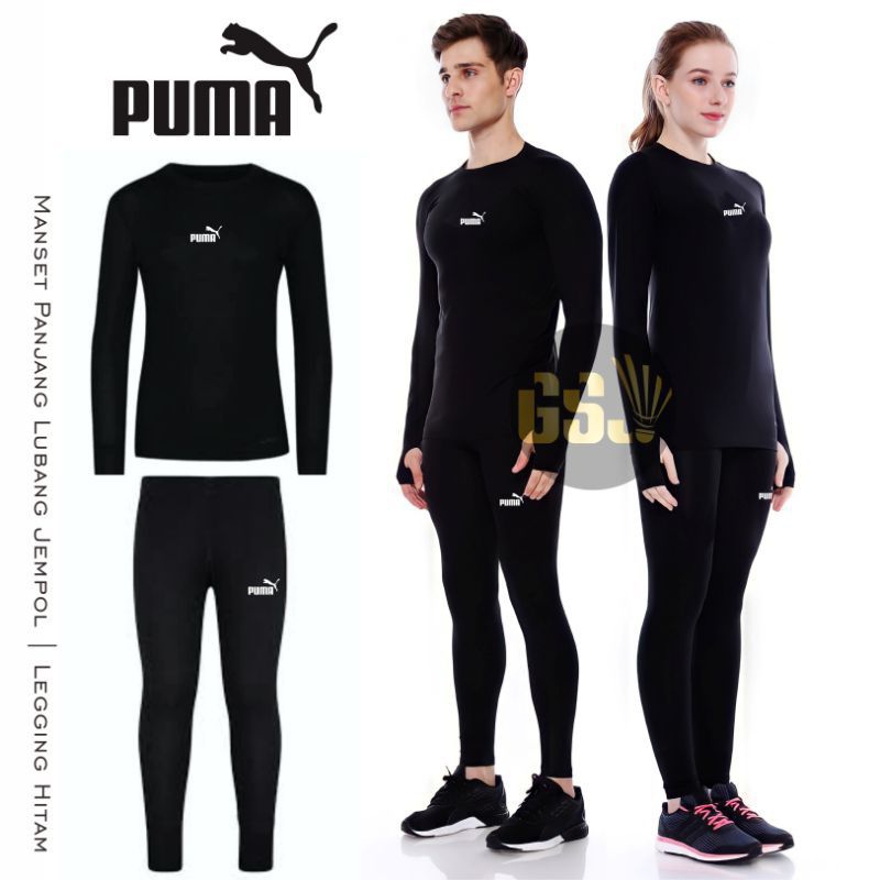 Baju panjang daleman futsal sepak bola badminton renang dan leging panjang dewasa