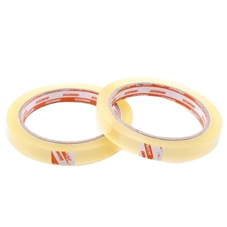 

SOLASI/ISOLASI/SELOTIP Bening 12Mm X 100Yard isolatip Bening Selotip