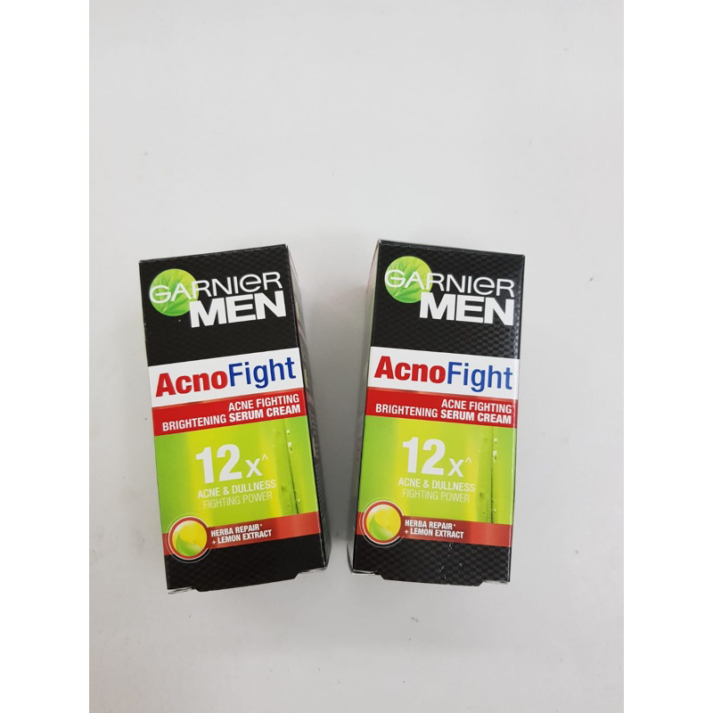 Garnier Men Acno Fight Acne Fighting Whitening Serum Cream 40 ml