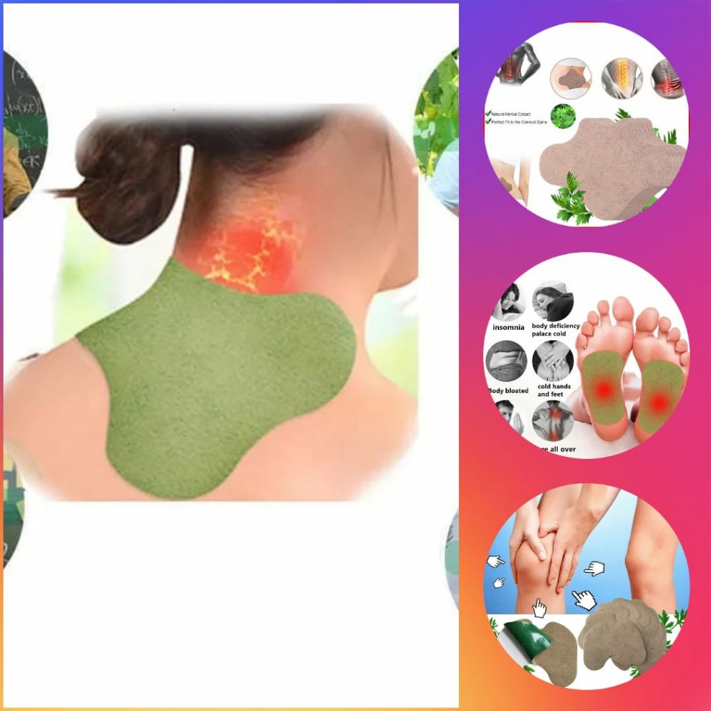 familygames KOYO PUNGGUNG 10PC koyo leher plaster herbal sakit sendi sakit bahu tengkuk leher Original K035