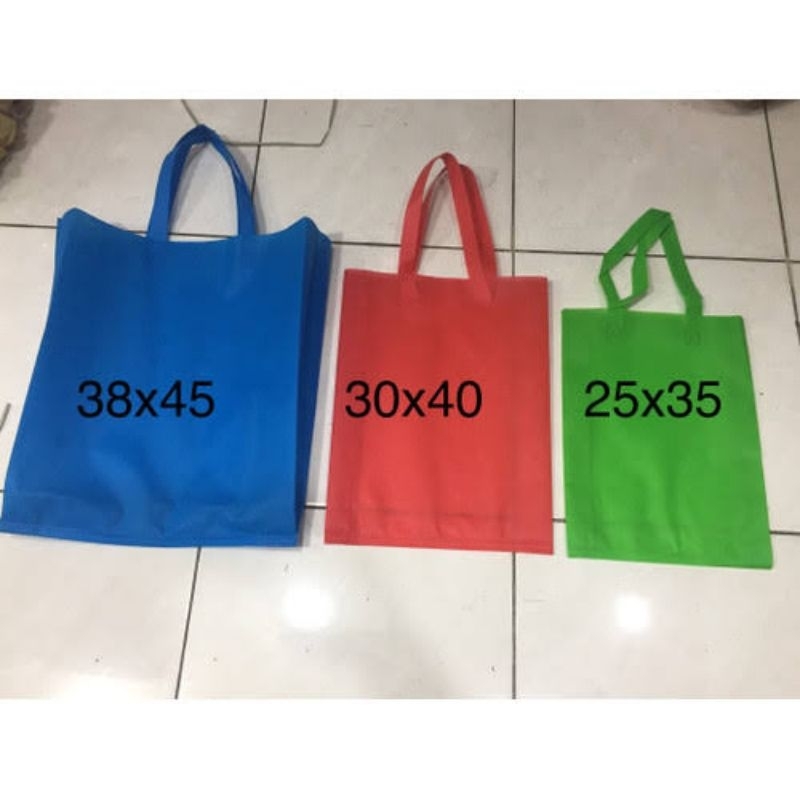 

[ PCS ] GOODIE BAG 30 X 40 CM / TAS KAIN / SPUNBOND / HLS / TOTEBAG / TAS SOUVENIR