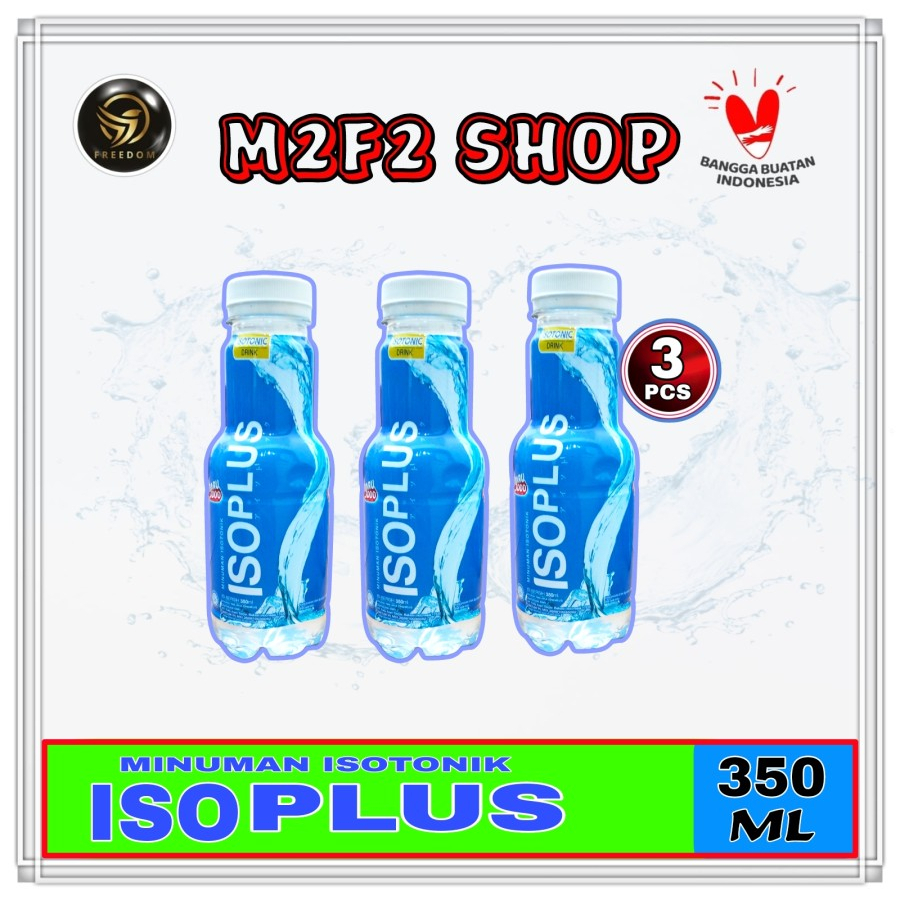 

Isoplus Minuman Isotonik - 350 ml (Kemasan 3 Pcs)