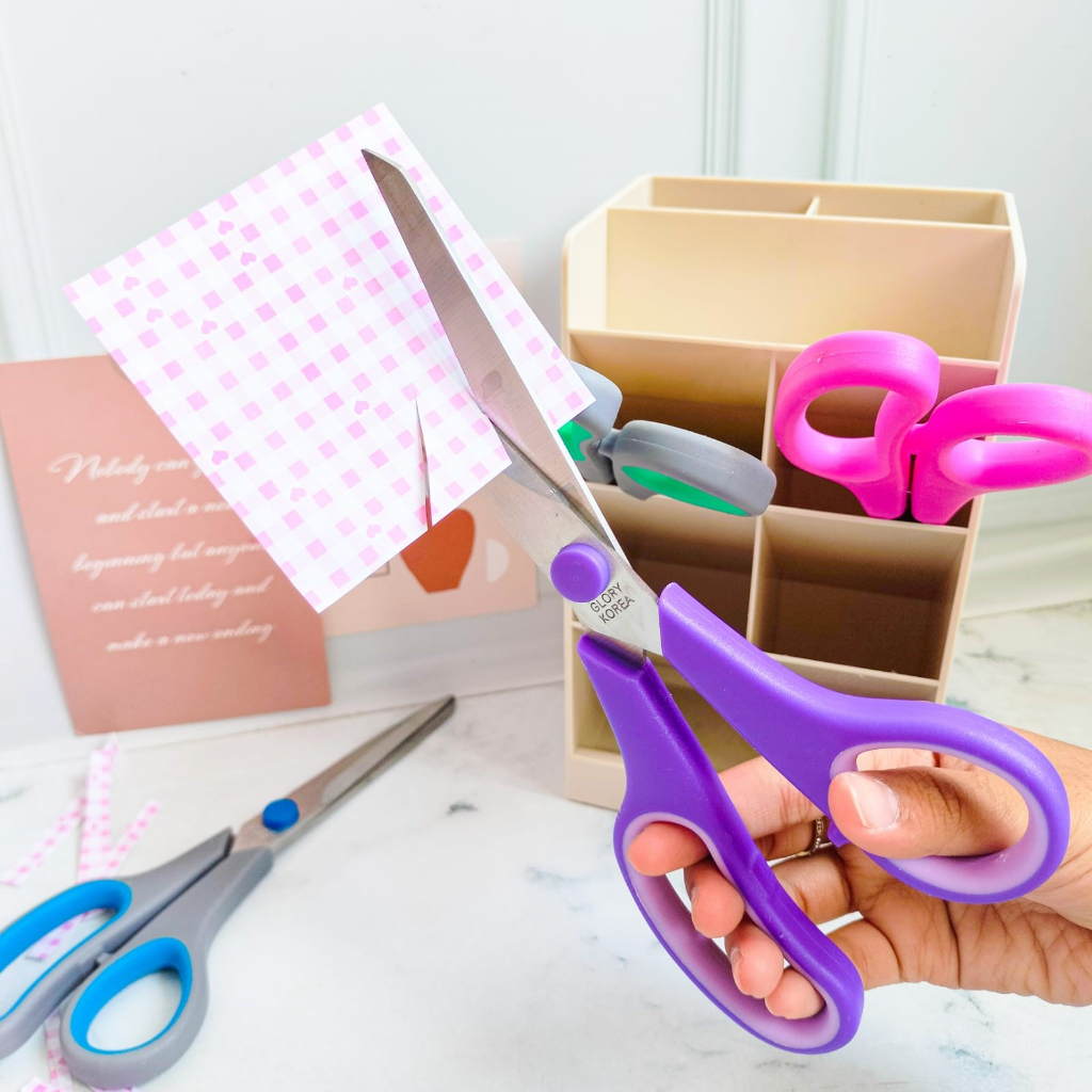 GUNTING KOREA GLORY TEBAL 8 INCH BESAR KUAT STAINLESS STEEL ALAT PEMOTONG BY MINIMIW