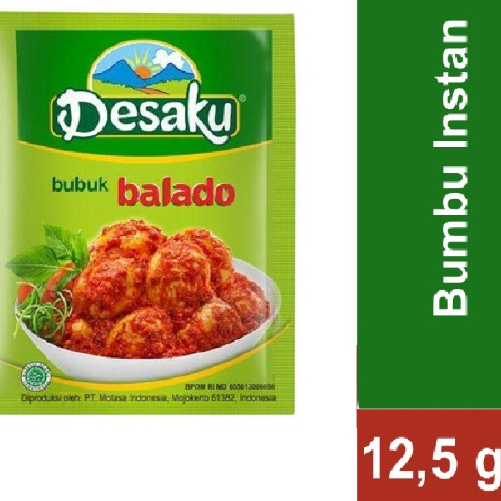 DESAKU BUMBU BALADO 12,5 GRAM DESAKU MARINASI