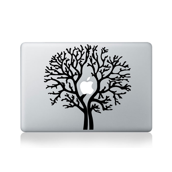 Stiker Pohon Apple Tree - Laptop Decal Macbook Sticker