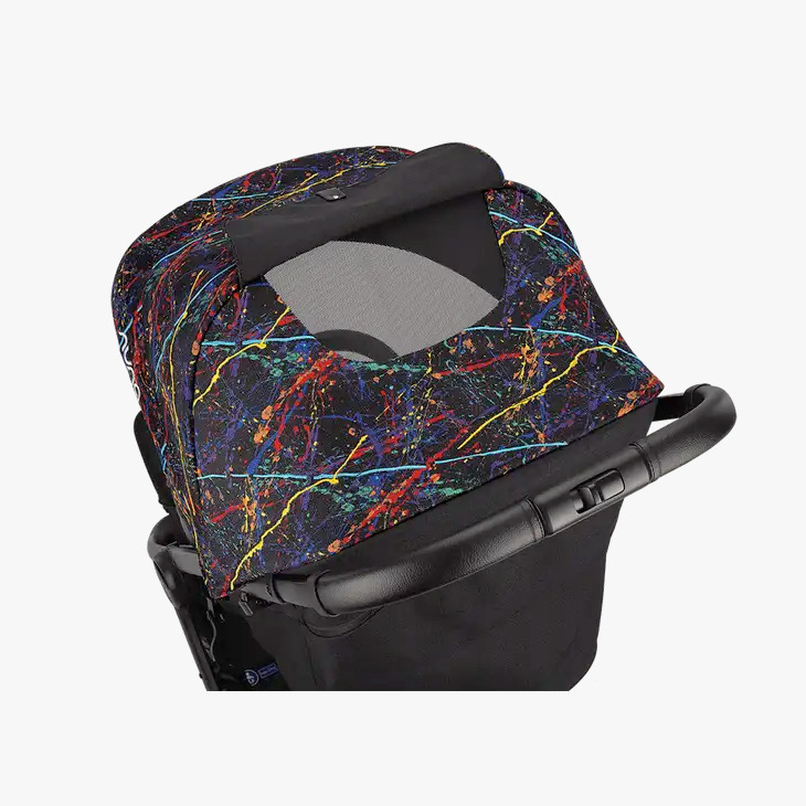 Nuna TRVL Rainbow Cabin Stroller - Special Edition Collaboration Georgette Polizzi Kabin Size Kereta Dorong Pesawat Autofold Simple One Hand