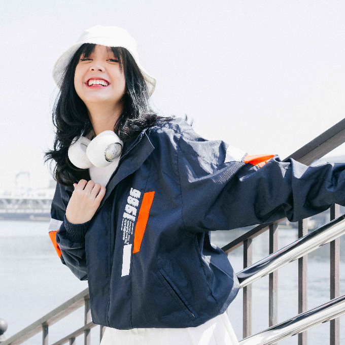 NEW CLUB OF 1986 INAZAWA RETRO VINTAGE WINDBREAKER OVERSIZE JACKET