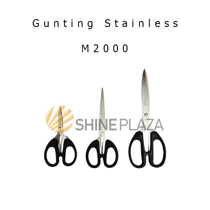 

Gunting Kecil Sedang Besar M2000 Kuat Tajam - Stainless Scissors SC-828 SC-838 SC-848