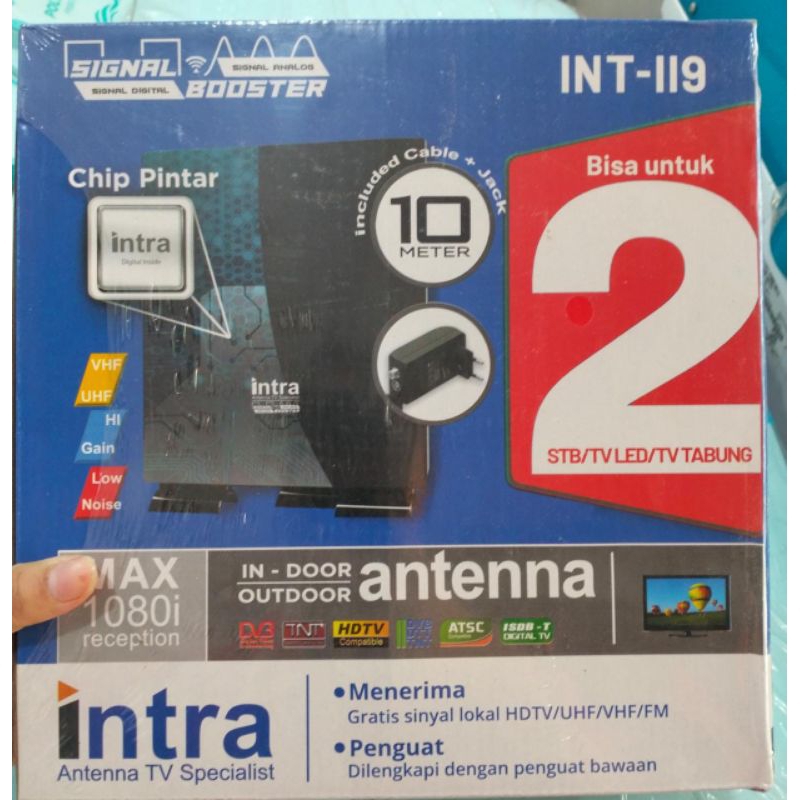 Antena Intra INT-119, indoor dan outdoor