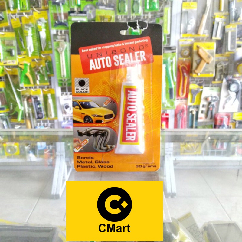LEM KACA SILIKON SILICONE HITAM AUTO SEALER AQUARIUM MOTOR MOBIL CMart