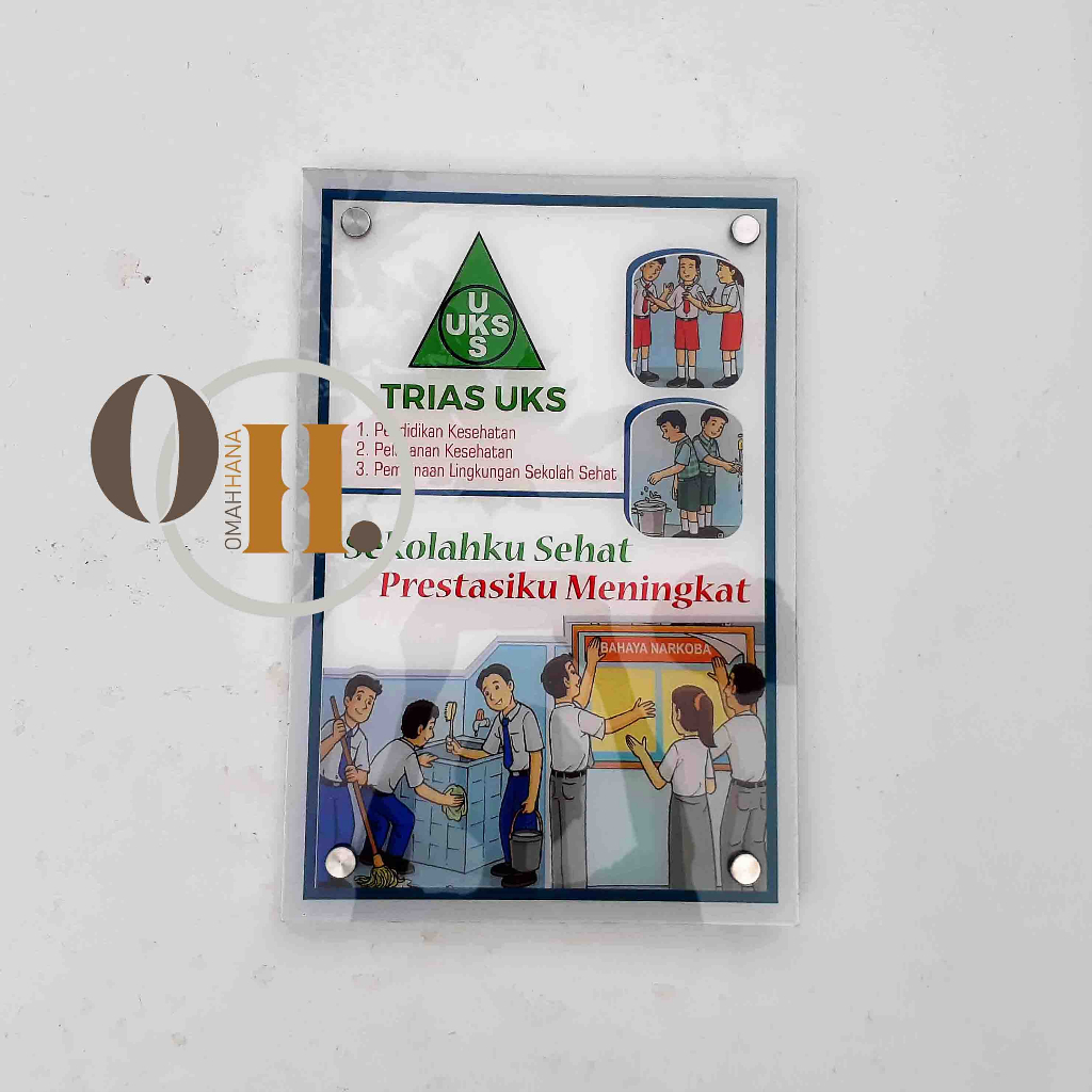 

Akrilik Trias UKS - Akrilik Sekolah - Akrilik PHBS Sekolah