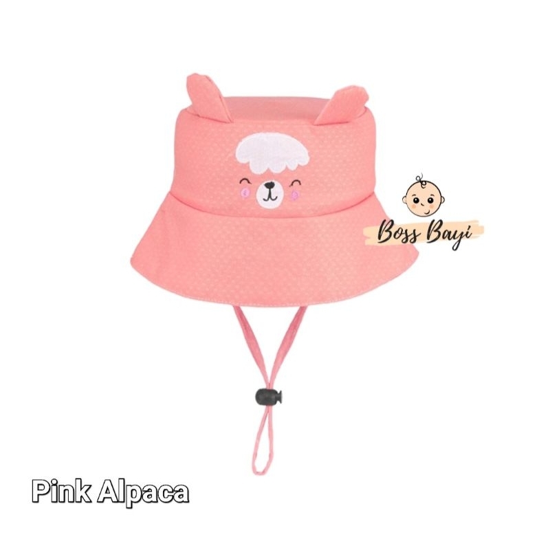 CLENCY Topi Bayi Anak / Bucket Hat Animal Bordir